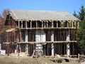 The concrete roof has now been completed on chalets 3 and 4