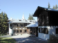 The palace in Bistritsa, Bulgaria
