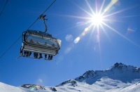 Ski lift in Borovets